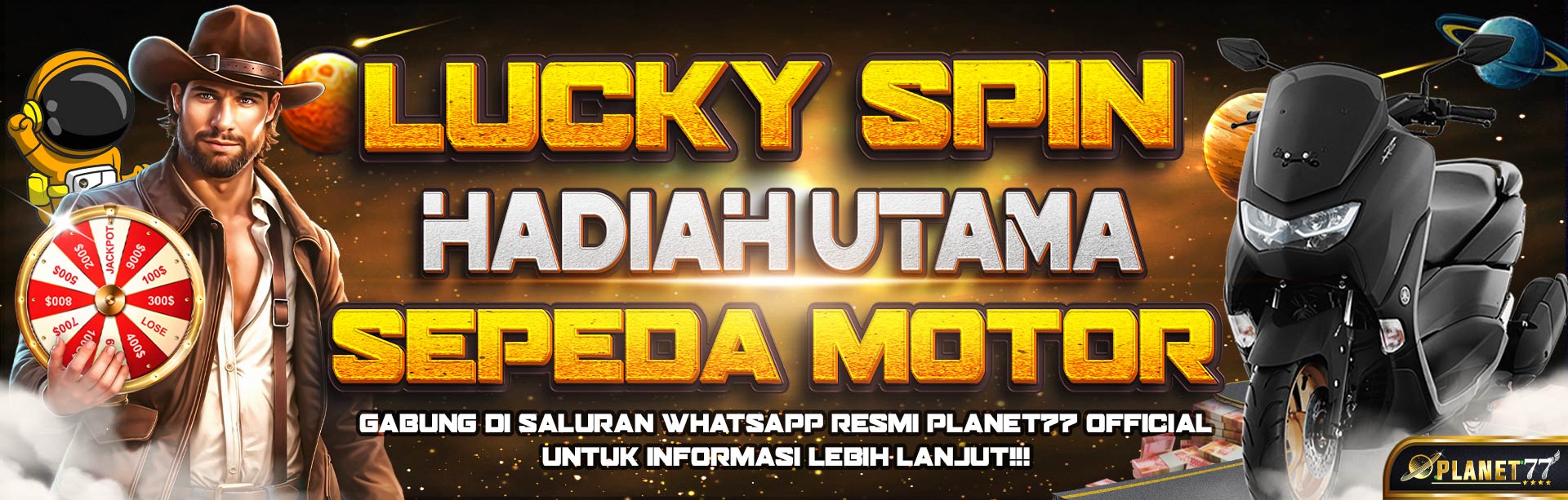 Lucky Spin Planet77