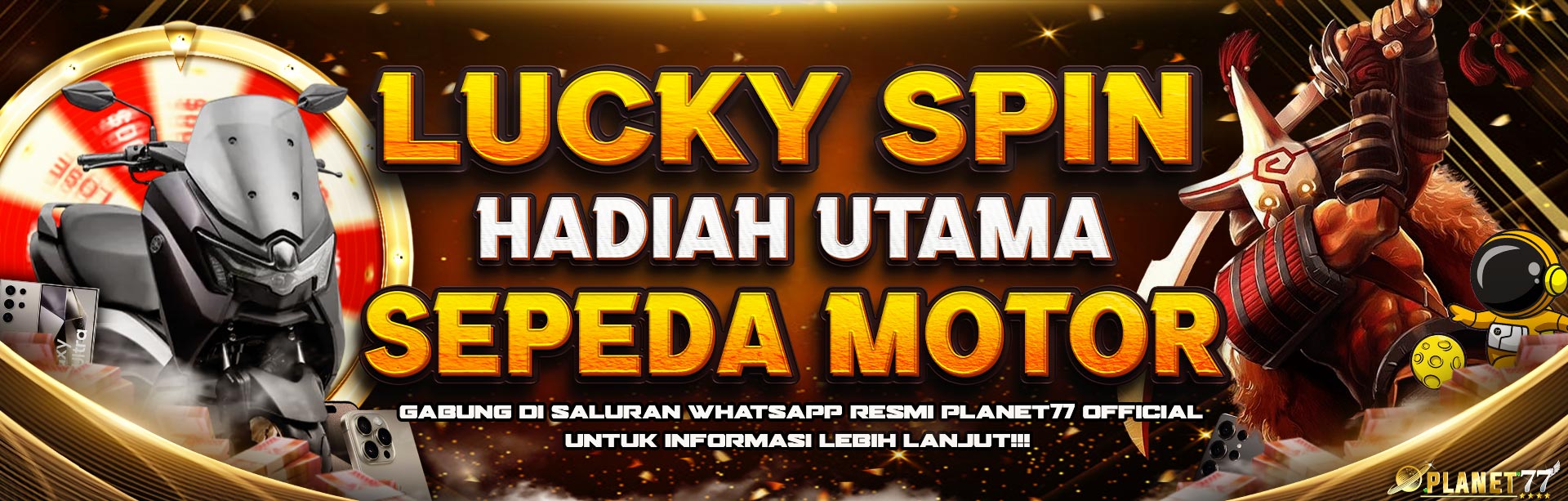 Lucky Spin Planet77