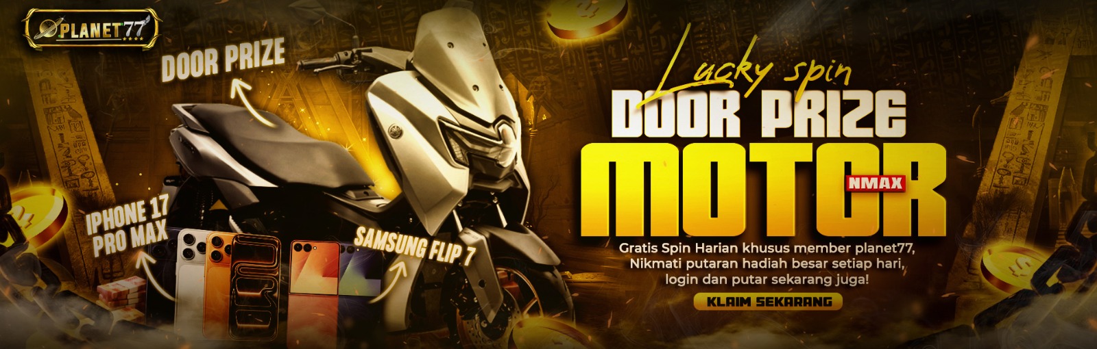 Lucky Spin Planet77