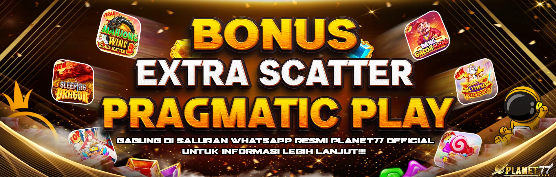 EVENT PRAGMATIC PLAY X PLANET77