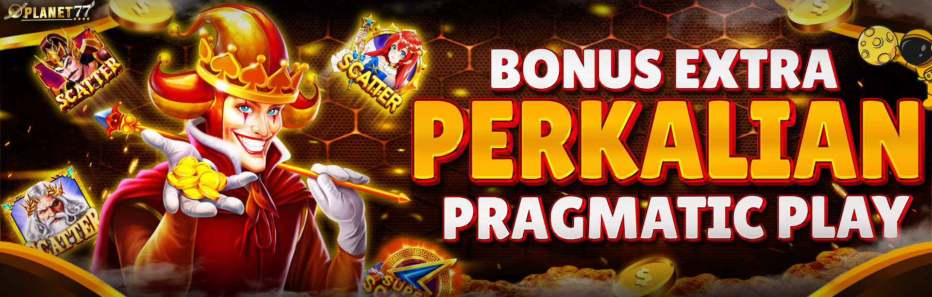 EVENT PRAGMATIC PLAY X PLANET77