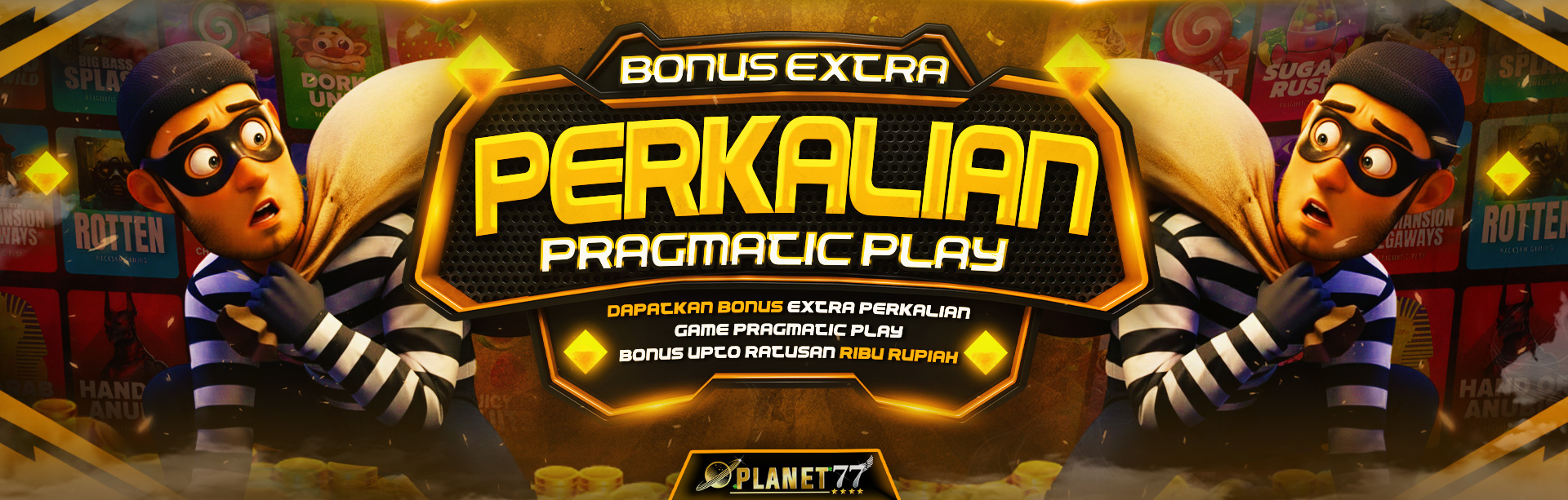 EVENT PRAGMATIC PLAY X PLANET77