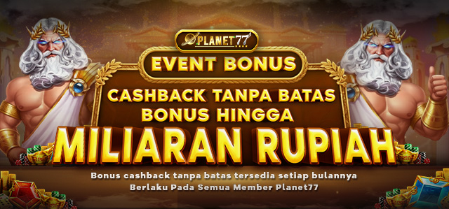 BONUS CASHBACK SETIAP BULAN TANPA BATAS