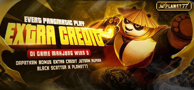 EVENT PRAGMATIC PLAY (MAHJONG WINS 3 BLACK SCATTER) X PLANET77