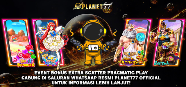 EVENT PRAGMATIC PLAY X PLANET77