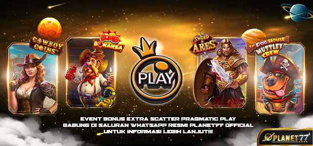 EVENT PRAGMATIC PLAY X PLANET77