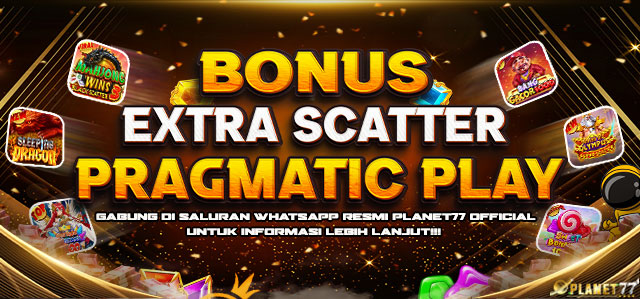 EVENT PRAGMATIC PLAY X PLANET77