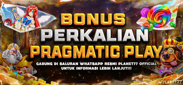 EVENT PRAGMATIC PLAY X PLANET77
