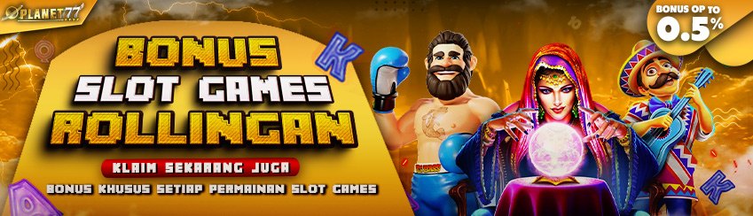 BONUS SLOT  ROLLINGAN 0.5%