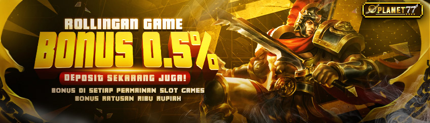 BONUS SLOT  ROLLINGAN 0.5%