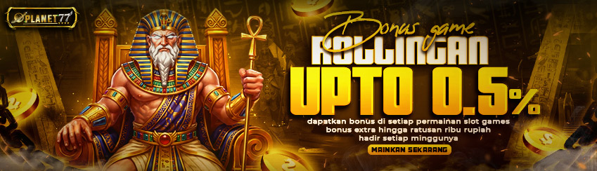 BONUS SLOT  ROLLINGAN 0.5%