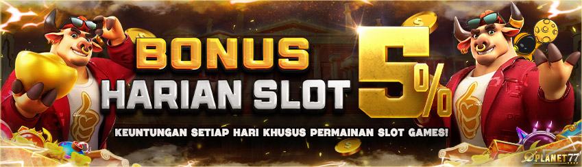 BONUS HARIAN 5%