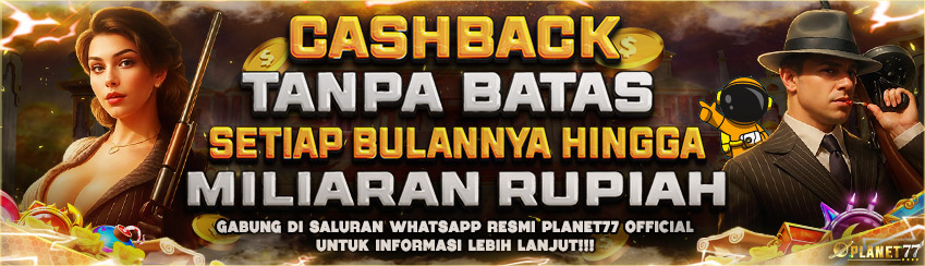 BONUS CASHBACK SETIAP BULAN TANPA BATAS