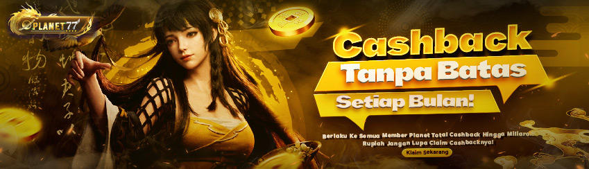 BONUS CASHBACK SETIAP BULAN TANPA BATAS