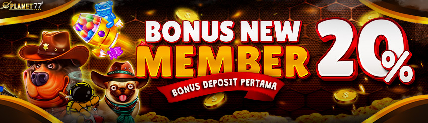 BONUS NEW MEMBER 20%